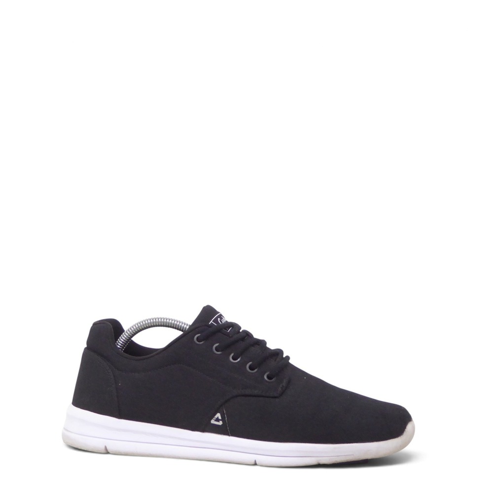 Cuater by Travis Mathew The Daily Mens Shoes Black Canvas Casual Sneakers 10